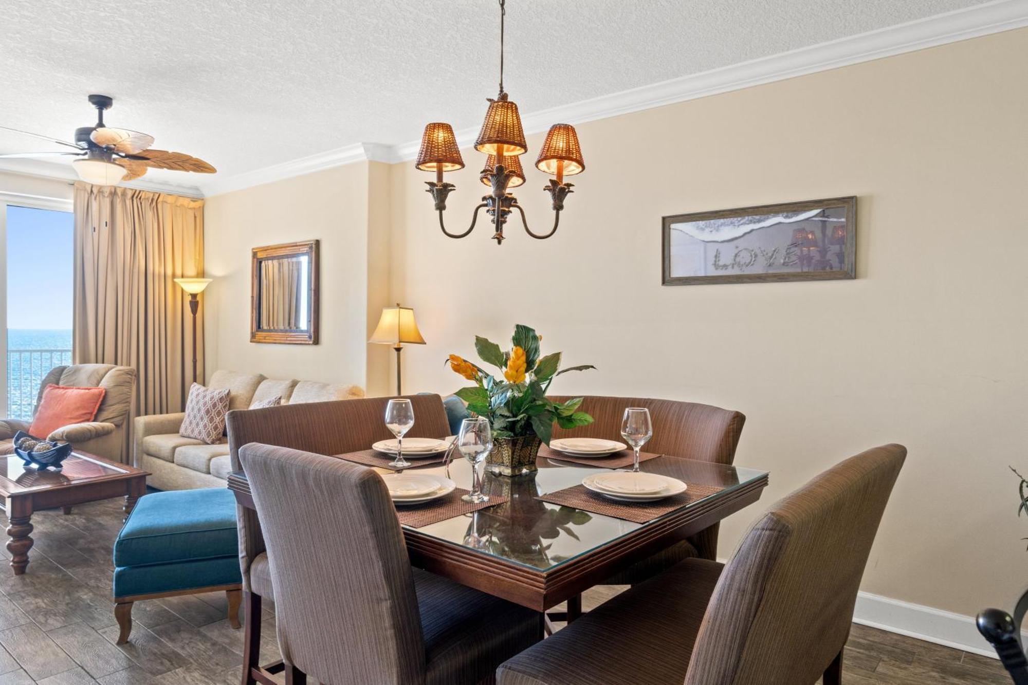 Ocean Villa Condos #1801 By Book That Condo Panama City Beach Bagian luar foto